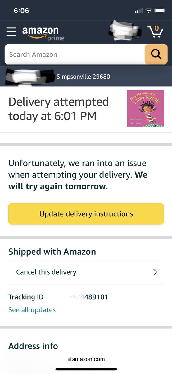 Omg @amazon we are back to you ignoring delivery instructions for business house! #whymakethisdifficult you always claim a manager will contact us and never do #worstdelivery #Amazon #primedeliverstinks can we get option not to have #amazondrivers