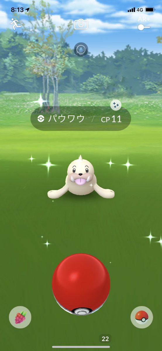 Pahusama's tweet photo. おはようパウワウ！　#ポケモンgo  #色違い https://t.co/coGtXHKoq2
