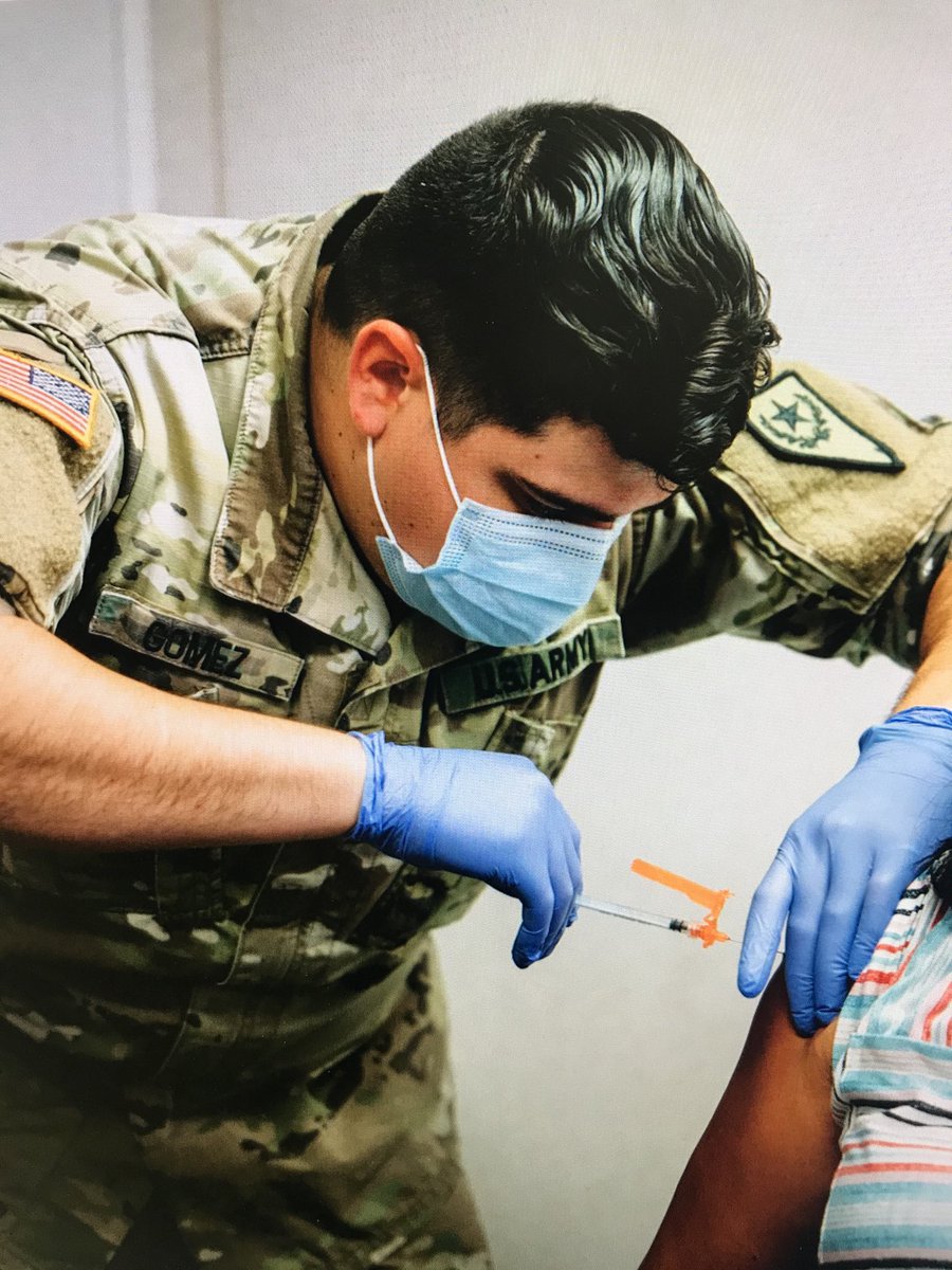 NVNationalGuard's tweet photo. DAILY BATTLE: 19 months into the ⁦@NVNationalGuard⁩ mission to assist the state in its COVID-19 health response effort, more than 130 Soldiers and Airmen remain on daily coronavirus duty. Stats: 800,018 Nevadans vaccinated by Guard; 767,337 tested #stillinthis together https://t.co/d45bdsGGqs