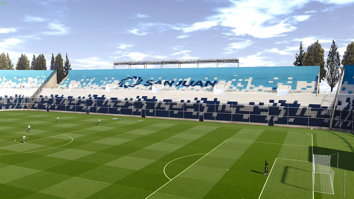 afapes's tweet image. En un ratito se viene #Argentina vs #Brasil por las #EliminatoriasQatar2022 y lo vas a poder recrear al detalle en la v3 de @PESDreamPatch 

Estadio Bicentenario de San Juan by @the_pelado 
@PesEditionAr #PES2021