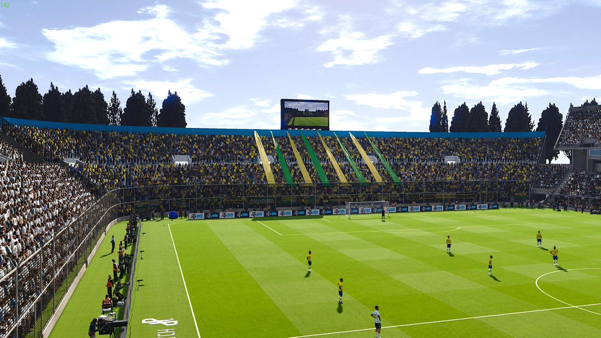 afapes's tweet image. En un ratito se viene #Argentina vs #Brasil por las #EliminatoriasQatar2022 y lo vas a poder recrear al detalle en la v3 de @PESDreamPatch 

Estadio Bicentenario de San Juan by @the_pelado 
@PesEditionAr #PES2021