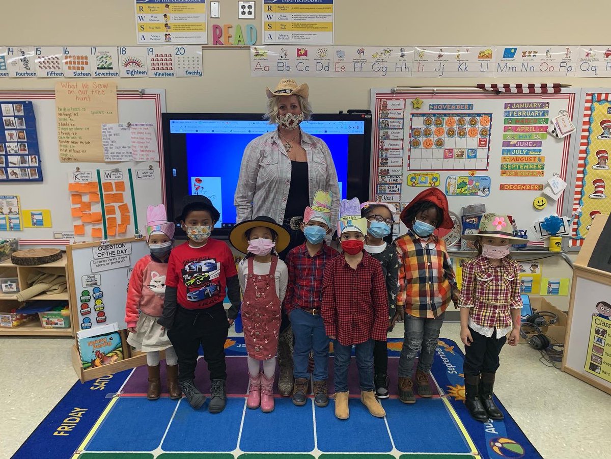 Katrina Nesbitt, Ed.S (@iowakitty21) on Twitter photo It was Cowboy/cowgirl 🤠 vs alien 👽 day for Attendance Awareness Spirit Week. <a href="/RenWestEagles/">Renaissance West Steam Academy</a> #attendancematters #rennaissanceweststeamacademy #soarhigherrwsa #cmsprek #rwsaprek It was Cowboy/cowgirl 🤠 vs alien 👽 day for Attendance Awareness Spirit Week. <a href="/RenWestEagles/">Renaissance West Steam Academy</a> #attendancematters #rennaissanceweststeamacademy #soarhigherrwsa #cmsprek #rwsaprek