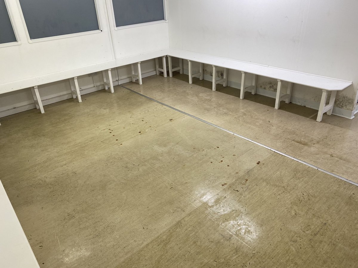 MattHawley89's tweet photo. Massive thanks to @burtonalbionfc leaving the changing rooms spotless. Good luck for rest of the season
#respect #classclub https://t.co/DKlWwmdHDK