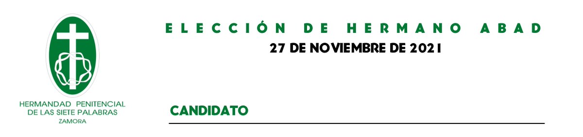 HP7Palabras's tweet photo. Elección de Hermano Abad 2021 (27 de Noviembre de 2021)
Paletas para la votación https://t.co/qMvRCwxu7Q