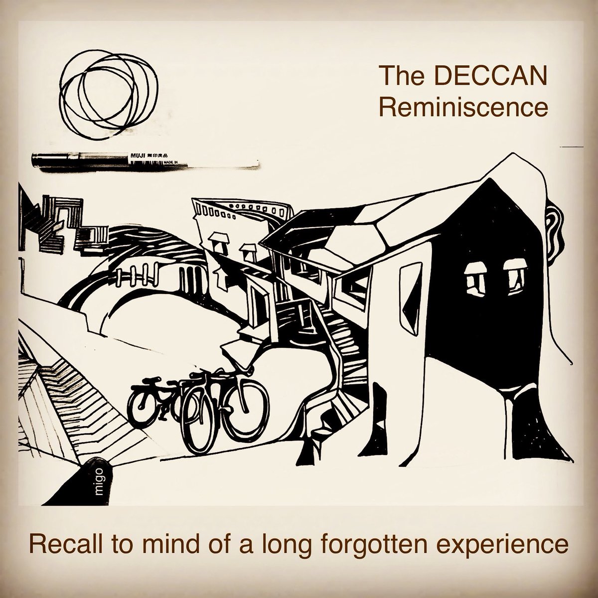MigoLinearVibes's tweet photo. One of the principal roles of childhood home architecture is to trigger emotions, it influences how one feels spiritually and mentally. #childhoodmemories #childhoodhome #memories #connect #art #memorydrawing #linearvibes #fluidresonance #migostudio #deccangymkhana #designa https://t.co/e5J7Z6dhju