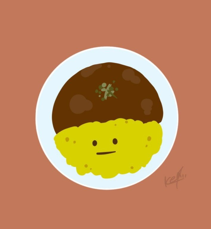 けい ゆるい食べもの垢 インドカレー ゆるいイラスト 絵描きさんと繋がりたい イラスト好きな人と繋がりたい T Co Awlimcy9id Twitter