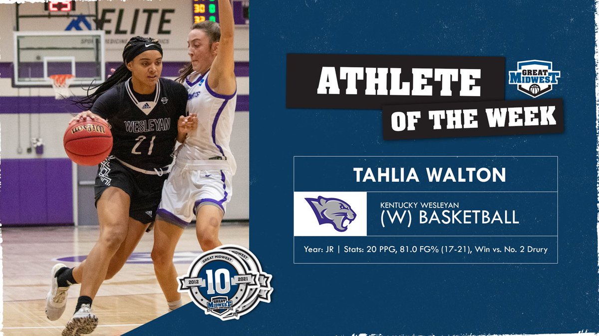 GreatMidwestAC's tweet photo. #GreatMidwest WBB Athlete of the Week 🏀

Tahlia Walton, KWC

🔗: https://t.co/PjaI8FnakT https://t.co/AExM1yyXCF