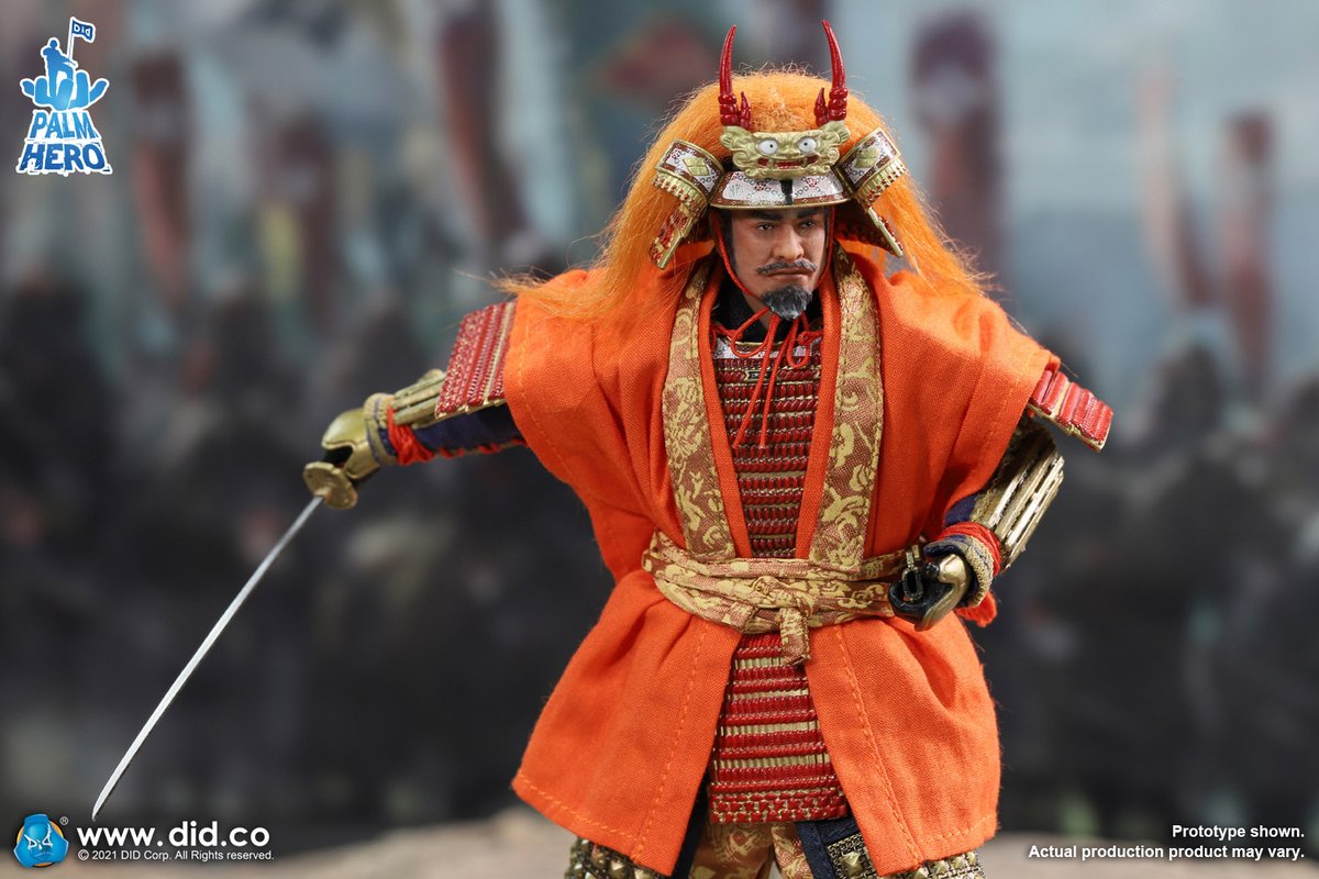 ご予約開始 DID Palm Hero 武田信玄 1/12 スケールアクション