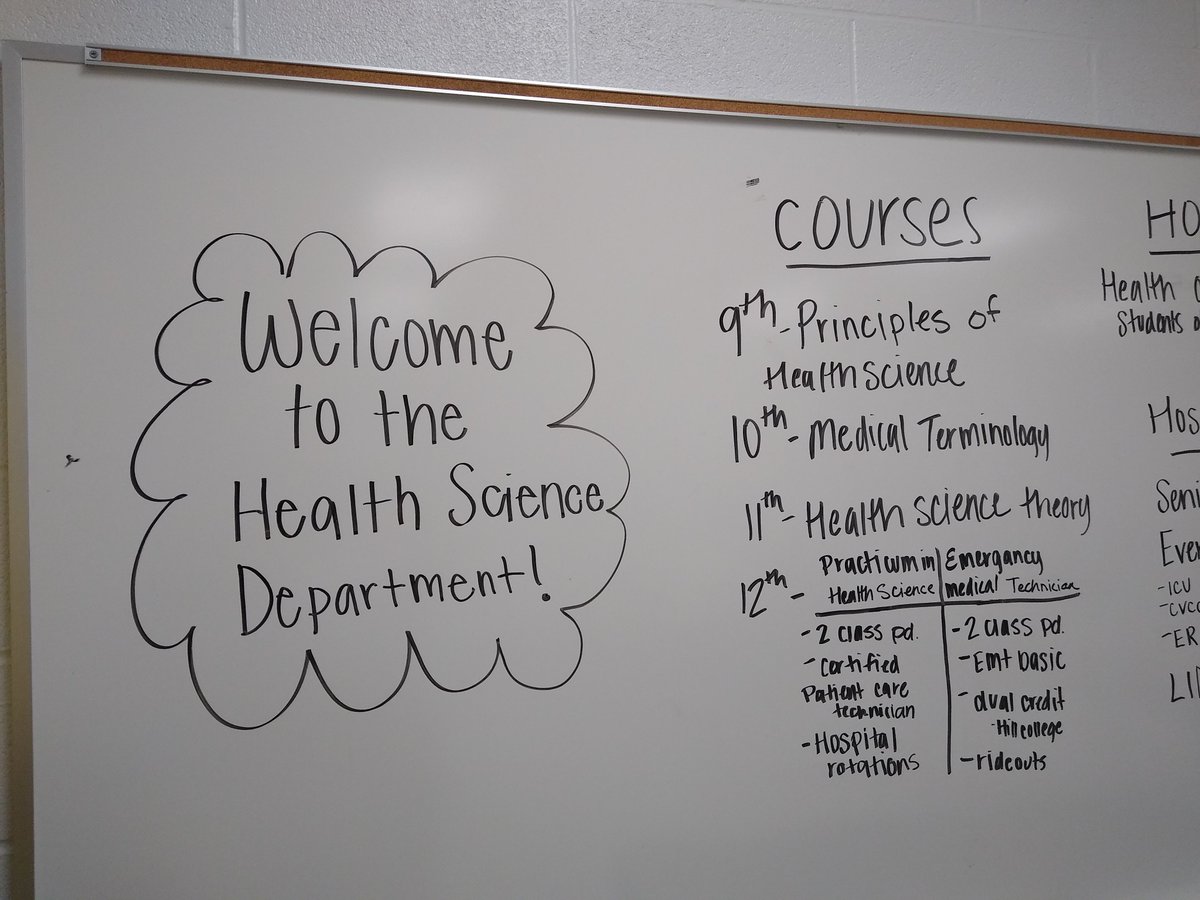 Pretty awesome day today listening to a few of our Practicum students talking to eighth grade students about their own experiences in the health science career prep pathway! <a href="/burleson_cte/">Burleson ISD CTE</a>