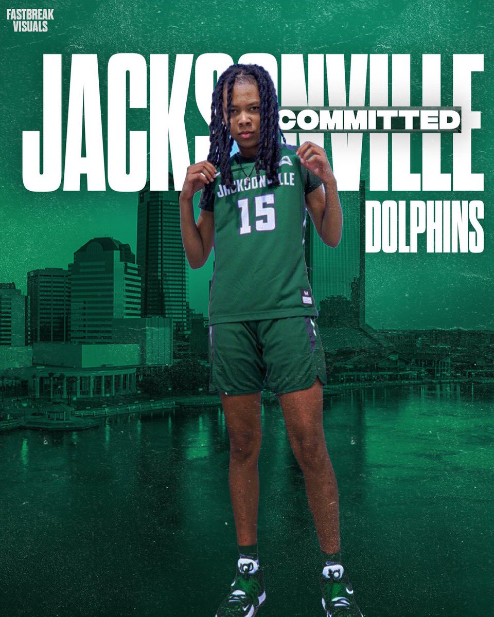 100% Committed!! Go Dolphins💚💚 <a href="/JAX_WBB/">Jacksonville Women's Basketball</a>