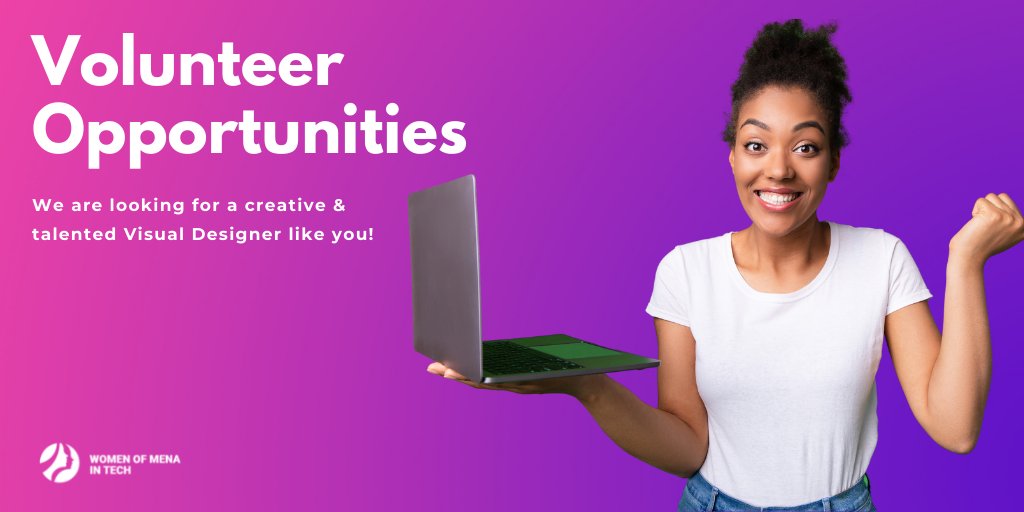 WOMENAinTech's tweet photo. 🌀Are you interested in expanding your #network and #PayingItForward? We are currently looking for a #Visual_Designer #Volunteer to join our #Marketing team!
🔹To apply send your resume, portfolio, and your Linkedin profile to marketing@womenofmenaintechnology.com https://t.co/8vB0ni1ByB
