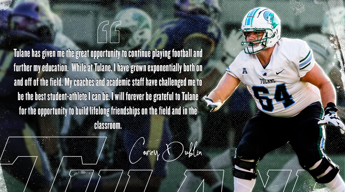GreenWaveFB's tweet photo. Thank you, @CDUBS72!

#RollWave 🌊 https://t.co/q4elYsTKC2