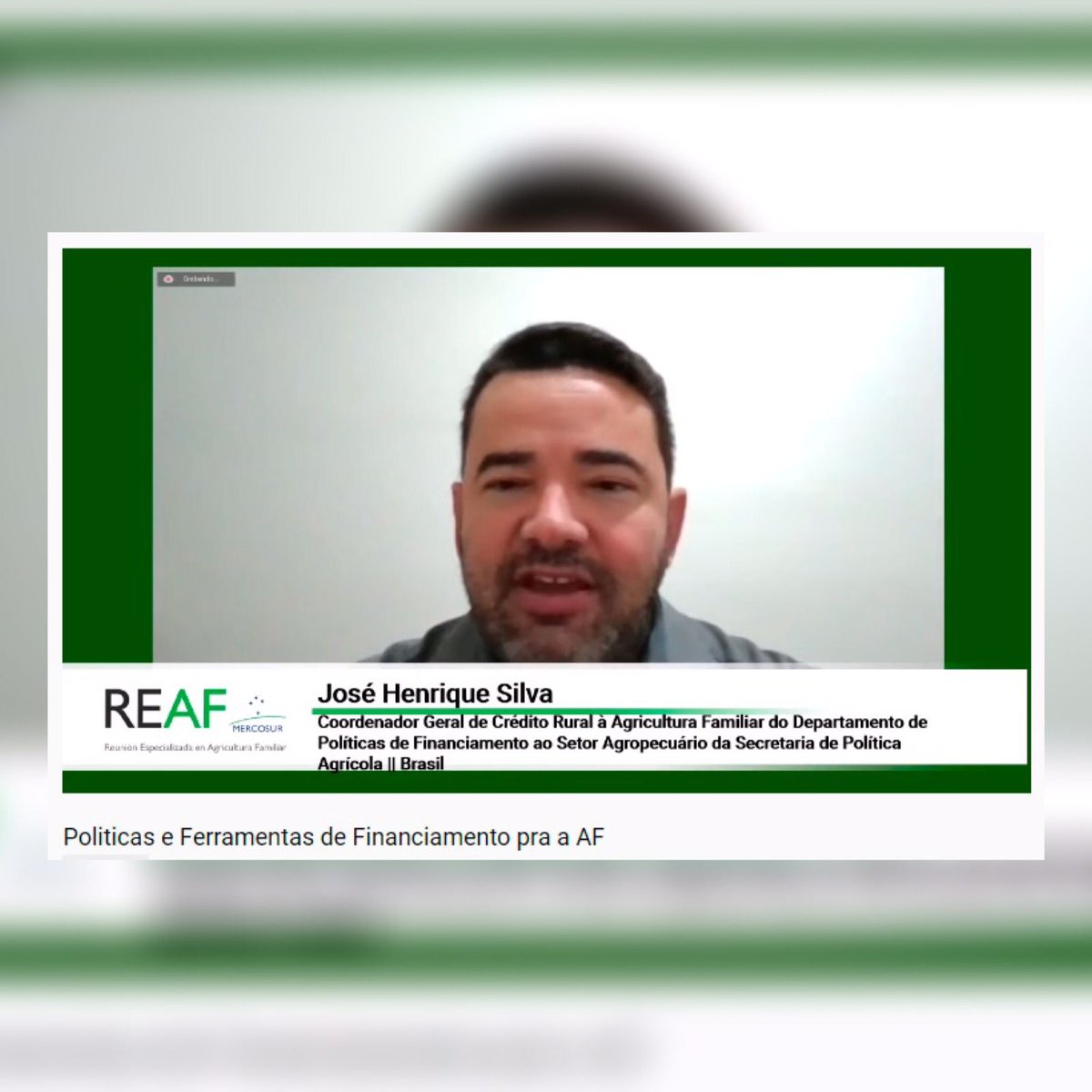 ezebarbenza's tweet photo. Hoy en el seminario “Políticas y herramientas de financiamiento para la Agricultura Familiar”

@reafmercosur 
@FAO_AgriFam 
@FAOAmericas 
@FAOArgentina 
@MiguelAGomezok https://t.co/mZyJoqGyI8