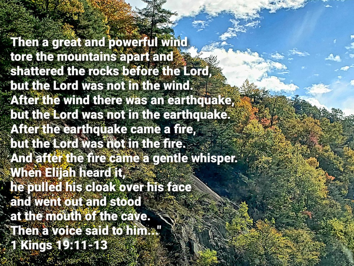 John4_36's tweet photo. Lord,spiritual &amp;physical storms are all around us!The winds of change are ripping thru the world.  Help us 2 stand firm on the foundation of Your love, grace&amp; salvation!Give us ears 2hear Your gentle whisper N the midst of the chaos &amp; draw near 2see You passing by! #deLIGHTinHIM https://t.co/84NbmiATn9