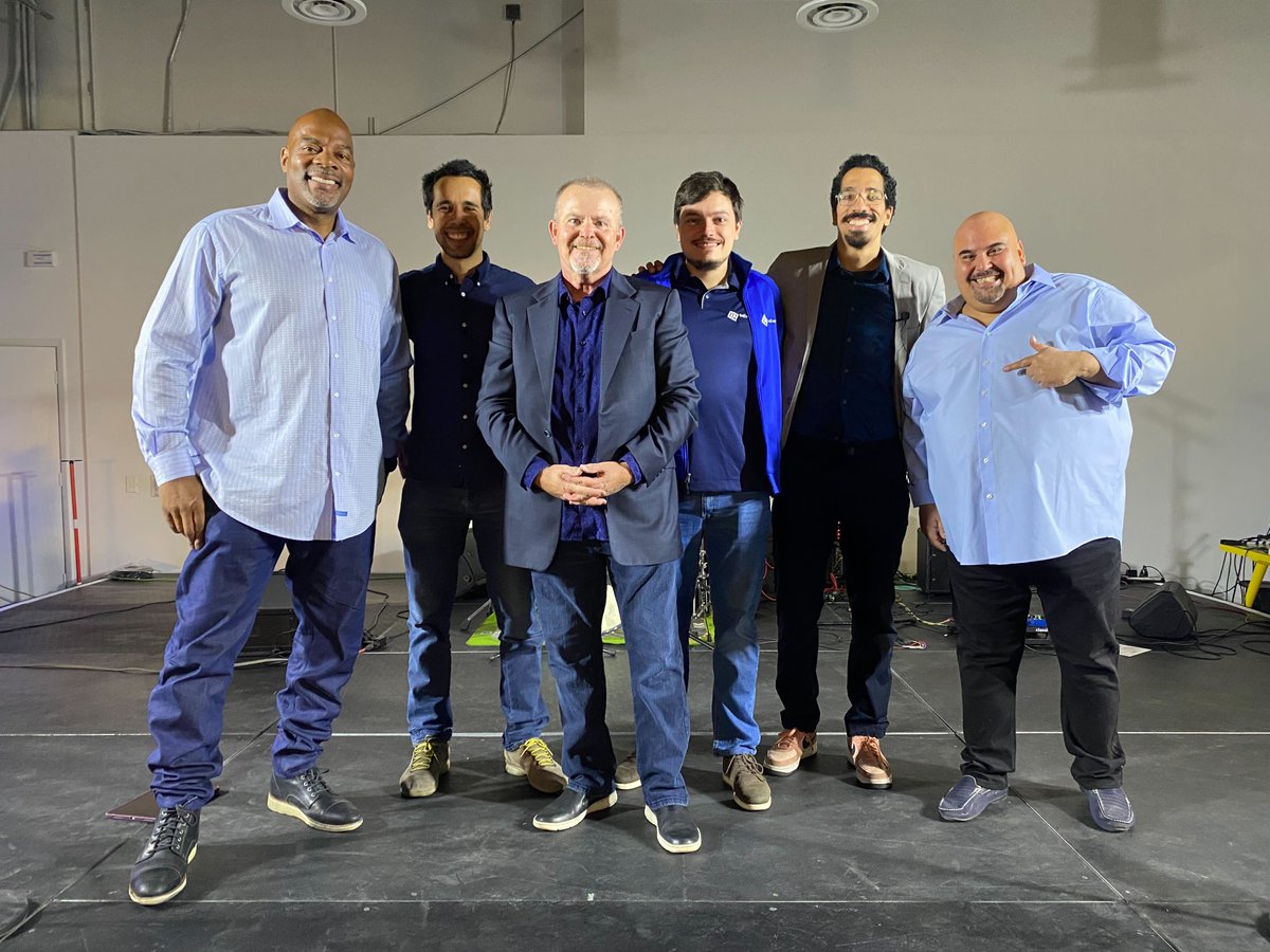 ineventapp's tweet photo. Yes, #InEventFest is on fire! 🔥

We're live from Las Vegas streaming an epic comedy battle between @mattkazam and @AlonzoBodden and an awesome live concert with @LAALLSTARS 🤩

Join the party now: https://t.co/AauWoiUrQc https://t.co/T9xPS7SmCq