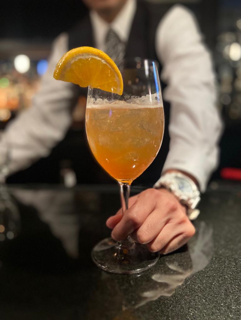 Mortons's tweet photo. Our brand new Ginger Rabbit cocktail has your name written all over it. Cheers!
#mortons #mortonssteakhouse #steakhouse #cocktail #cheers #bar1221 #gingerrabbit #mixology https://t.co/y5Xgv9y6xJ