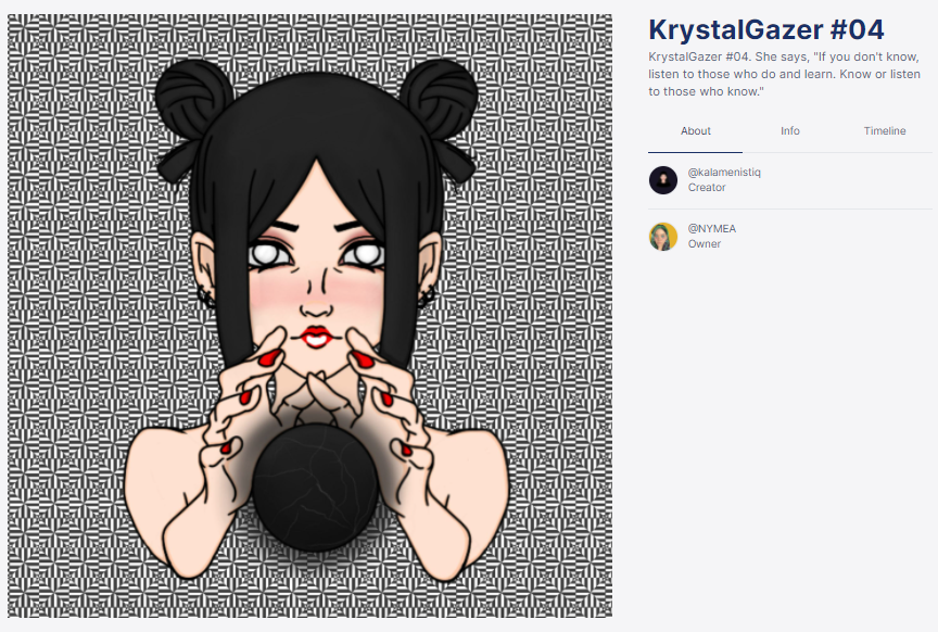 qistine_pixels's tweet photo. Another happiness on my birthday💖

KrystalGazer #04 had been sold and now owned by @Nymea__  Thank you a lot dear!✨

It means a lot for smol artist like me. Macam dapat hadiah birthday🥺 https://t.co/panRILNQdZ