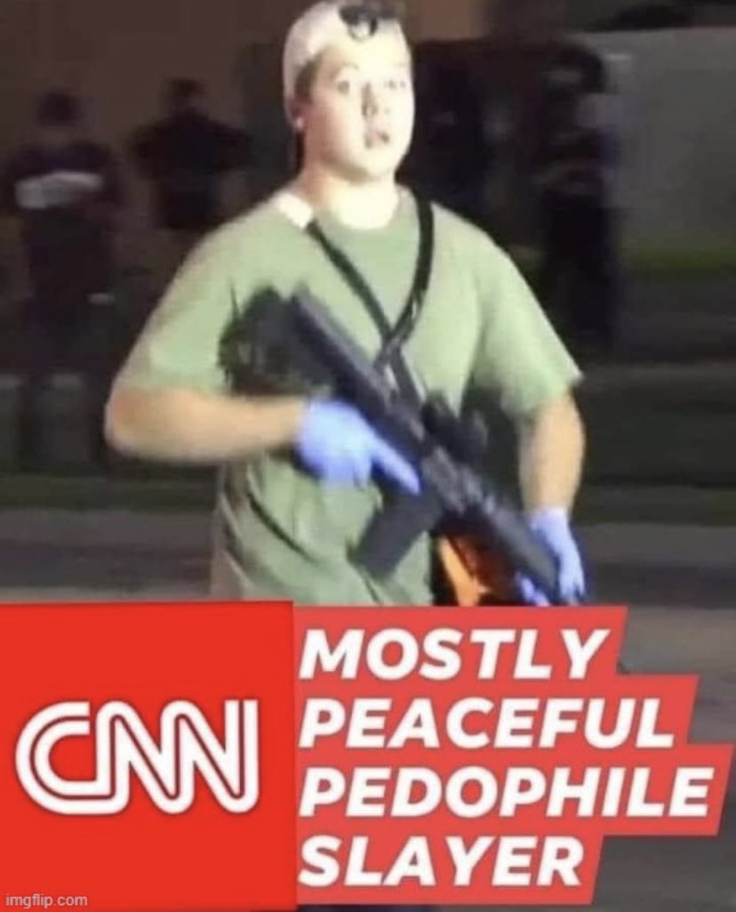 DisgruntledLibs's tweet photo. Ladies and gentlemen, I’d love to present DC comic’s new Superhero, the “Pedo Slayer” #PedoSlayer

#FAFO #KyleRittennhouse https://t.co/dUX2ds6Oym