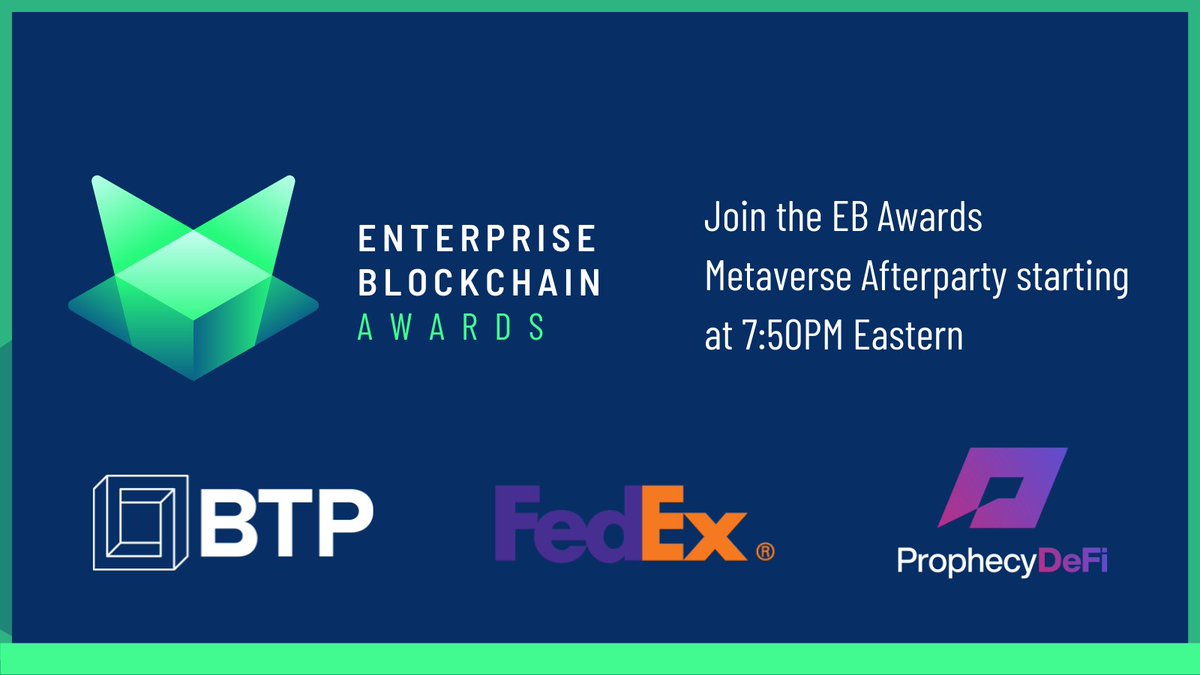 Our EB Awards Afterparty in the Metaverse is about to start! To login to the afterparty, first create a free account at bit.ly/2YSEnu5 and then head over to bit.ly/3cz3hlP #EBA2021