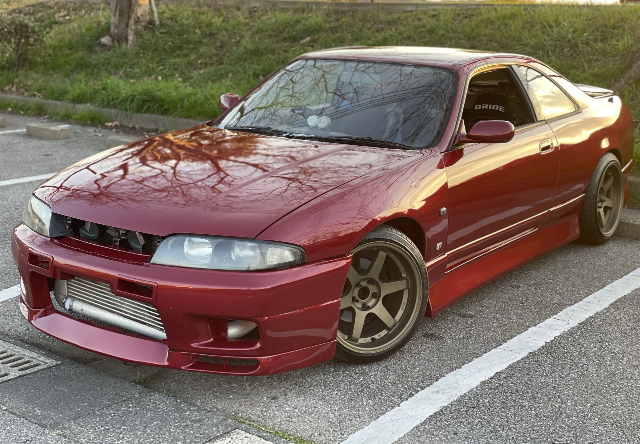 Works R Car Collection 日産スカイライン Ecr33 Td05シングル パワーfc制御 Kartz Lsd他即ドリ仕様 スーパーレッドの個体を塗り直しました 顔面は本物gtr 販売開始致します お気軽にお問合せ下さい 車売ります 即ドリ 売ります 中古車