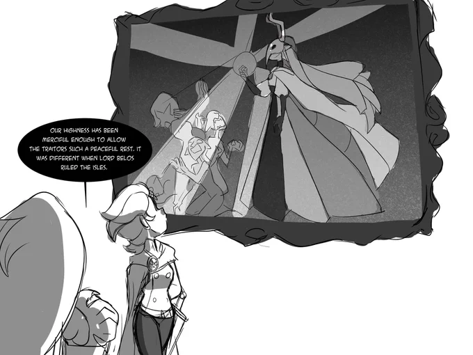 I remember someone asked about The sketch of that scared Luz, so i'm going to share you that au too: 

The forced marriage au. 