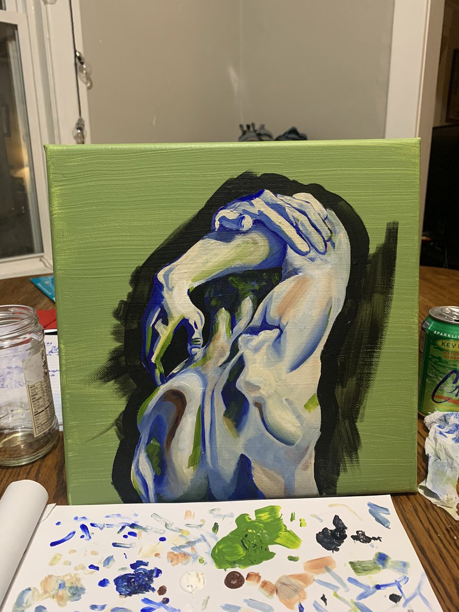 Kinda obsessed with the shadows on this #wip