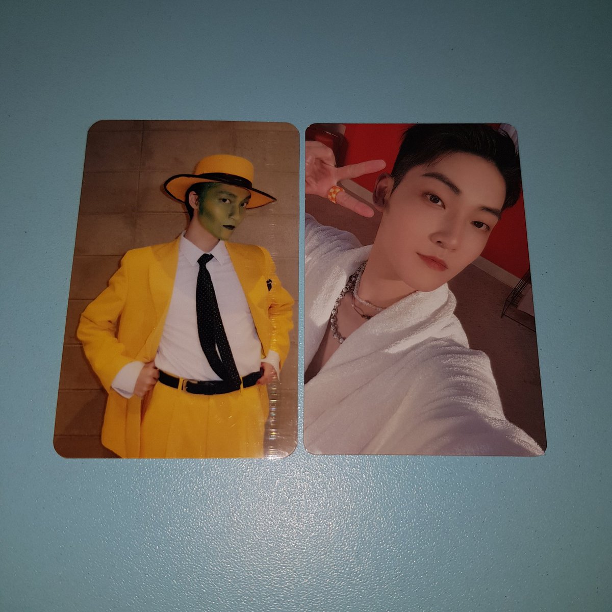 Moon_Seongjoong's tweet photo. Kevin Bath Robe came homee ✌ Thank you so much pooo @man90cart #GoMan90 💛💚 https://t.co/qskYmwrXCf