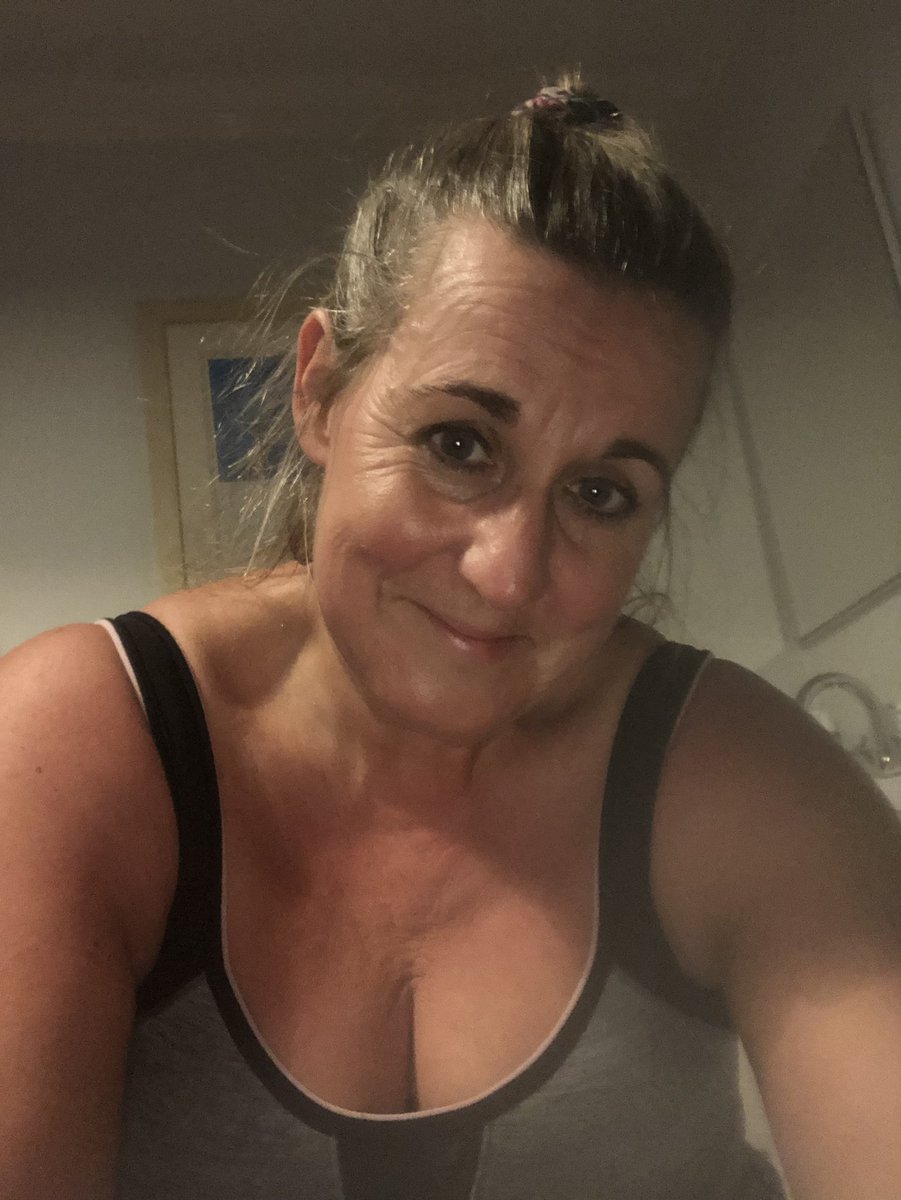 Trying to get back into some sort of fitness routine day 1 ready to go and the hot tired after effects 🤣🤣#fitnessgirl #YouGotThis #determination