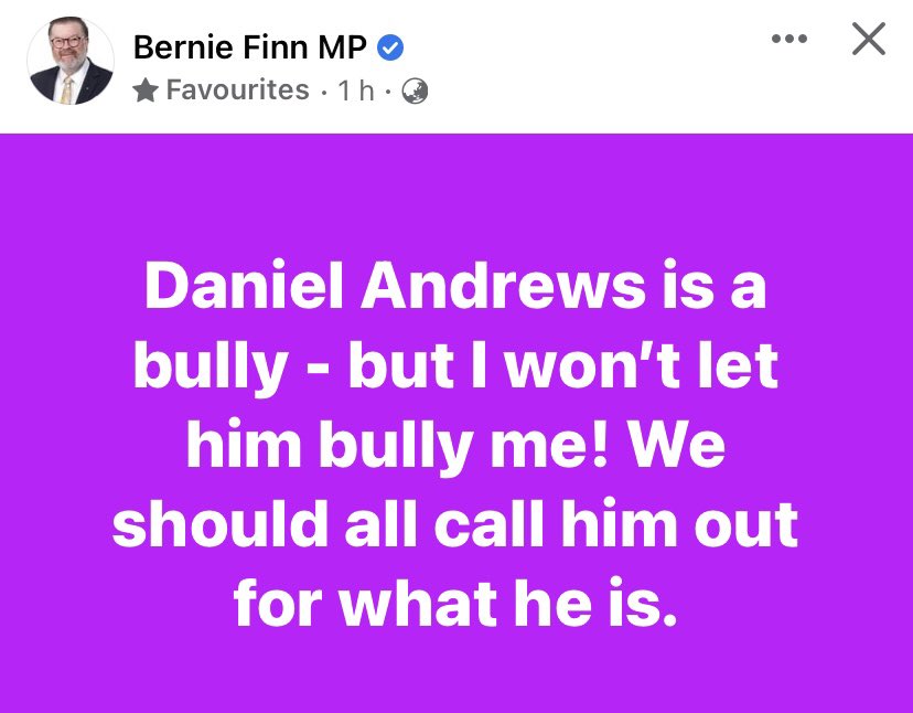 AussieVal10's tweet photo. #BullyDan https://t.co/ORQfprpjwC