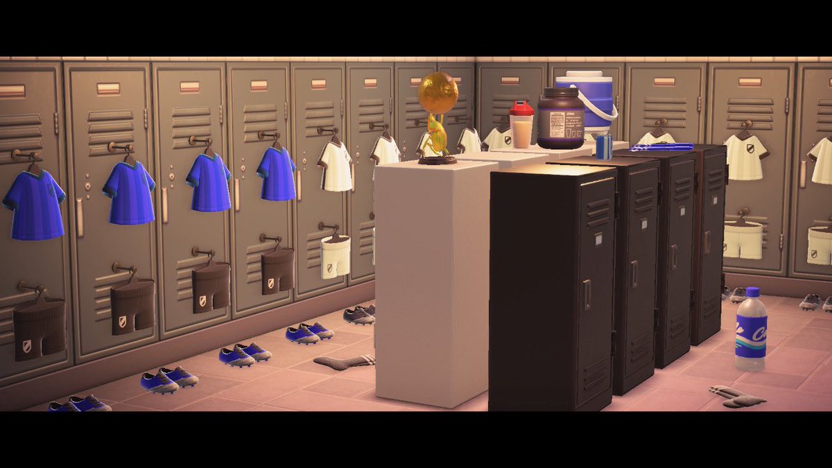 HanHorizons's tweet photo. hamlet’s own soccer field ⚽️ 

#ACNH #AnimalCrossing #HappyHomeParadise https://t.co/v2JOgP7aKu