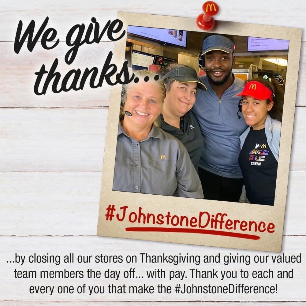 Johnstone McDonald's tweet media
