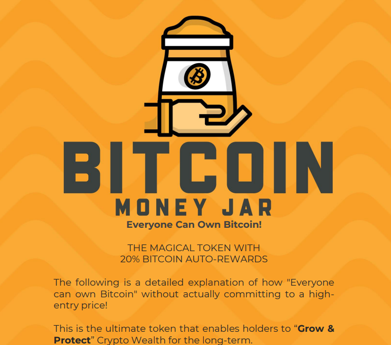 BitcoinMoneyJar's tweet photo. Make sure you check out our whitepaper at https://t.co/vWdxvnMd3x https://t.co/MoCdppVPFt