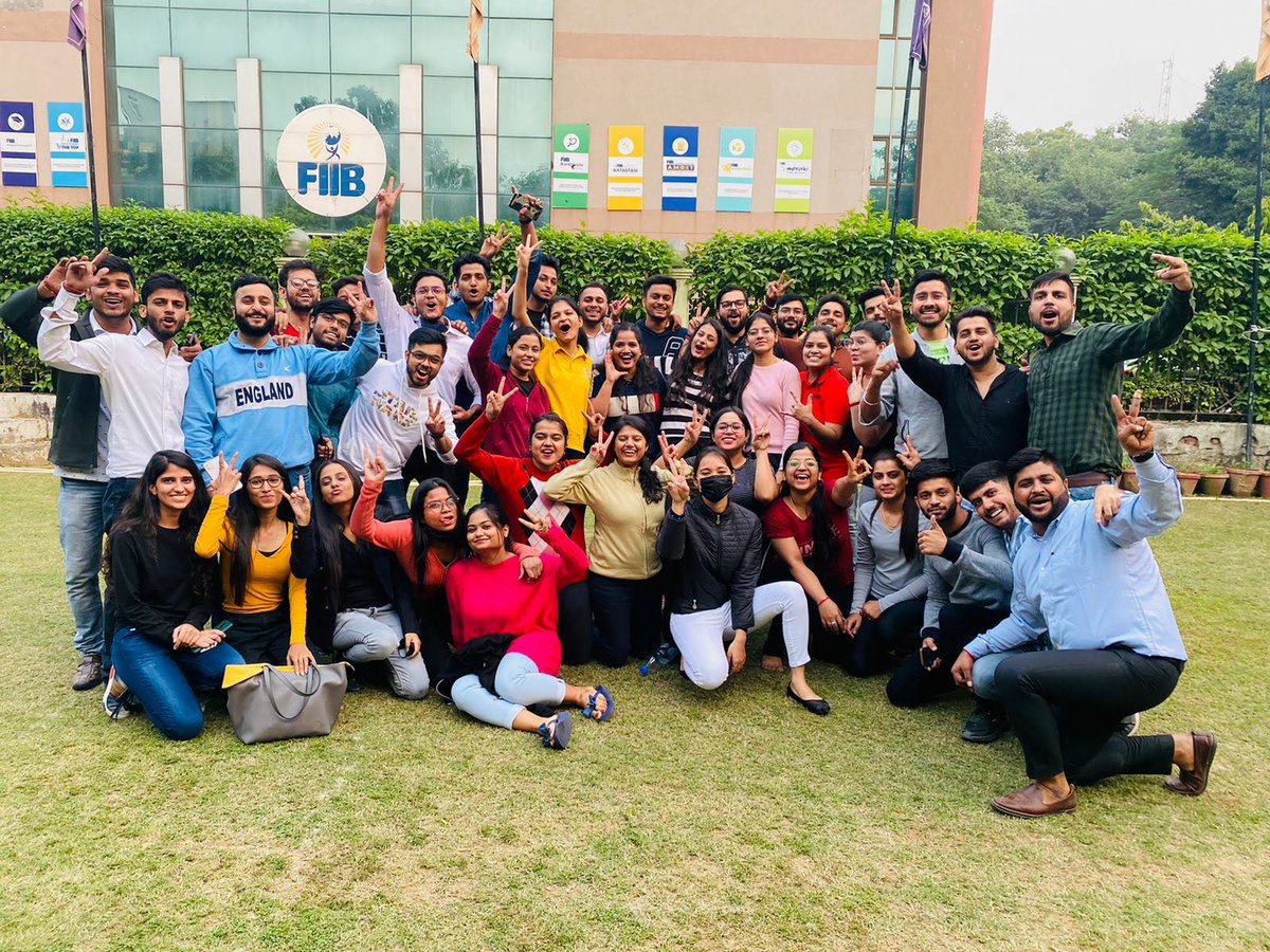 FIIBIndia's tweet photo. The Sports Committee of FIIB organized "Ranbhoomi: The Annual Sports Event of FIIB" so that everyone enjoys a weekend of sports and fitness.
#LifeatFIIB #neverstoplearning #fiibindia
#fitness #learning #students #event #building #sports #growth https://t.co/YlMf0J2G3b