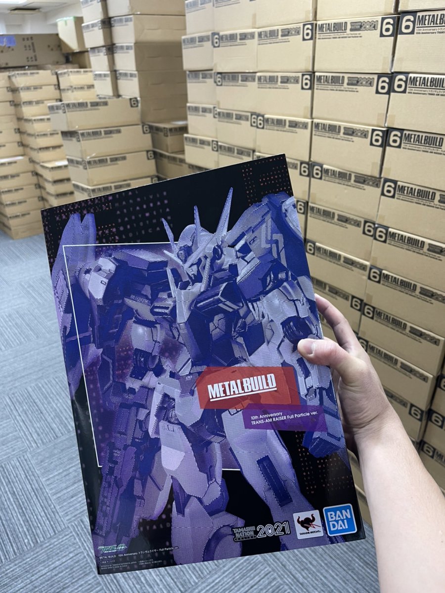 yupreme_jp's tweet photo. 🔥買い取り🔥

METAL BUILD 10th Anniversary トランザムライザー Full Particle ver.

買取価格43000円

RT、拡散して頂ければ合計額に＋500円できます

郵送買取、持ち込み買取で対応できます

#メタルビルド
#ガンダム
#プレミアムバンダイ https://t.co/qPZJTdqUIB