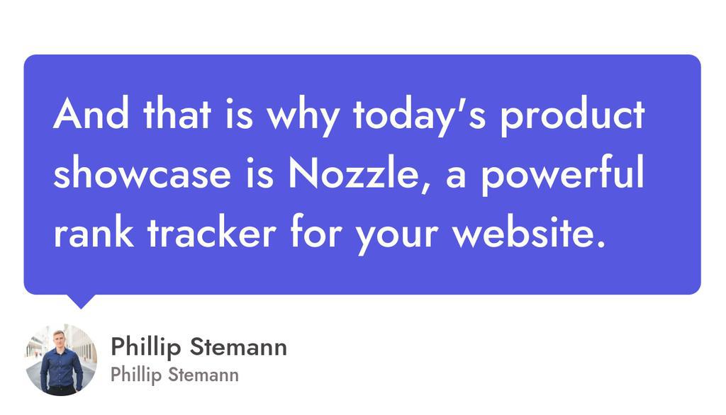 phillipstemann's tweet photo. @nozzleio – The Most Powerful SEO Keyword Rank Tracker: https://t.co/IfVTBGgt4O
#KeywordRankTracker #SeoTool https://t.co/3ME0Bk4DBw