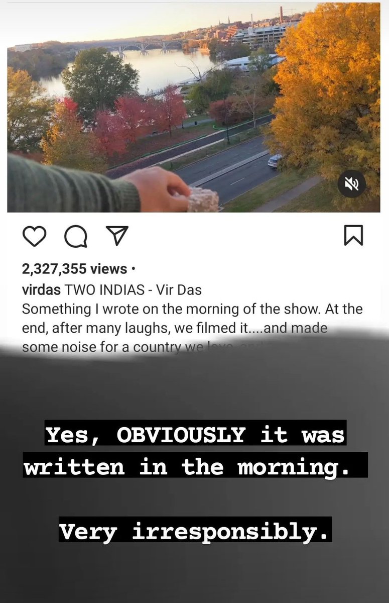 pallabi05's tweet photo. #VirDasInsultsIndia 
#Virdas
@thevirdas https://t.co/8z5Z1F609W