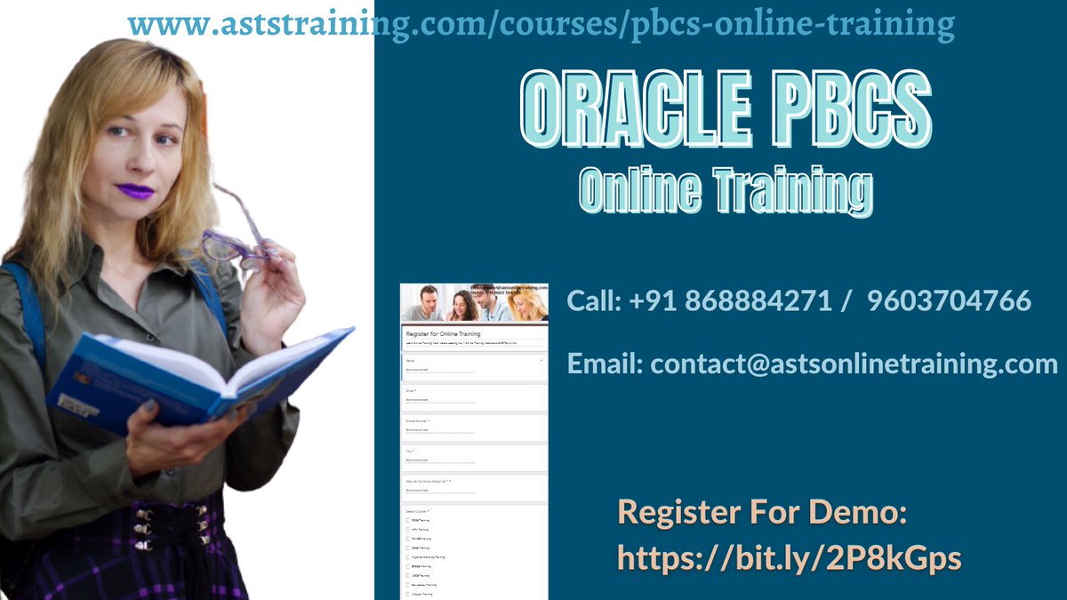 AstsTraining's tweet image. Register for Demo on #ORACLEPBCS: bit.ly/2P8kGps
Know More: aststraining.com/courses/pbcs-o…

#OraclePBCSTraining #PBCSOnlineTraining #AstsTraining #PBCSTraining #onlinecourses #learnonline #jobs #career #jobsearch #oracle #cloudcomputing #OracleHyperion #Motivation #Wednesday