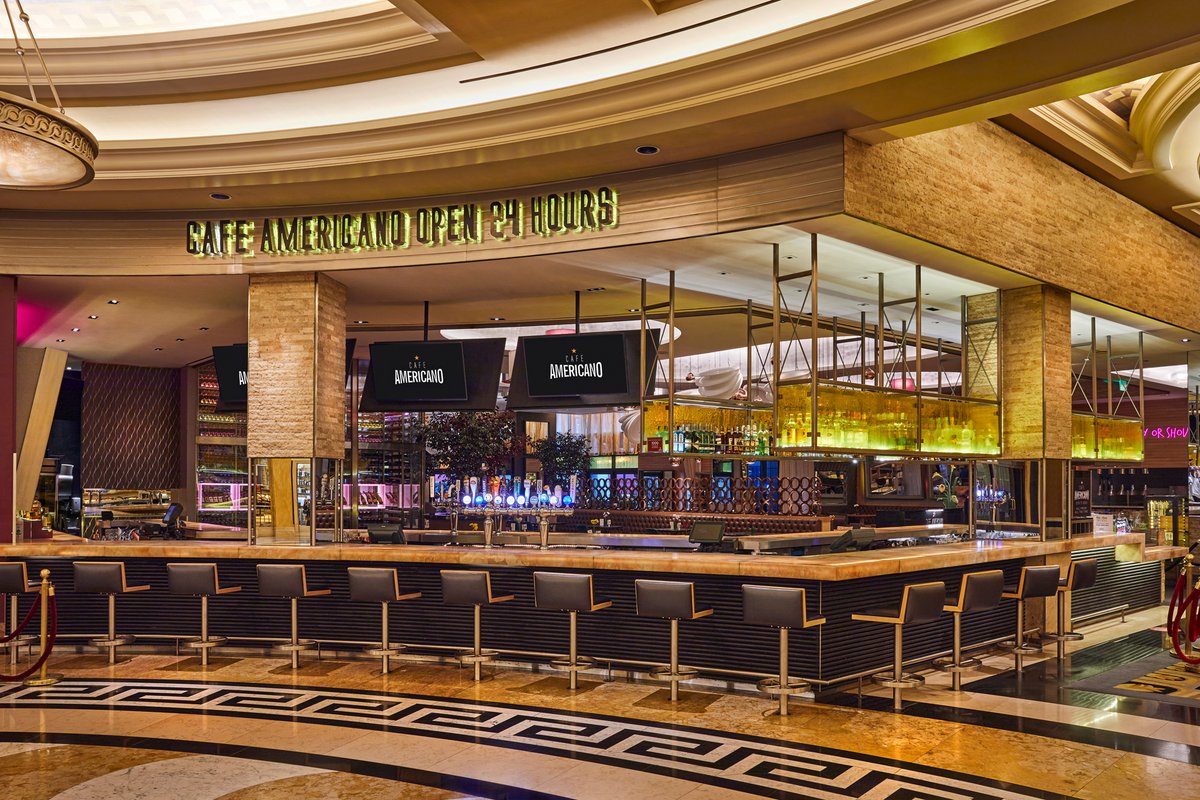 CafeAmericanoLV's tweet photo. The night is just about to start... #CafeAmericano #LasVegas #24hrs #7days #CaesarPalace #ParisHotelLasVegas #nonstop #justfun #LasVegasLife https://t.co/DgB9MbrQka