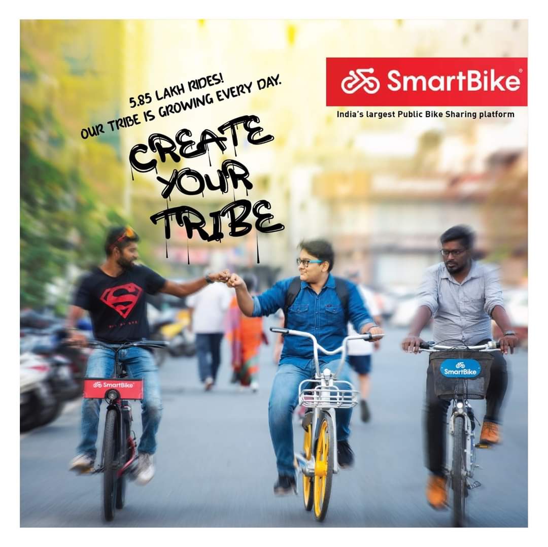 SmartBikeIN's tweet photo. Why wait and watch on the side-line?
Book a ride today and #CreateYourTribe
#SmartBike #SmartRide #EBike #Sustainability #EcoFriendly #HealthyLifestyle https://t.co/mBBhDuDalL
