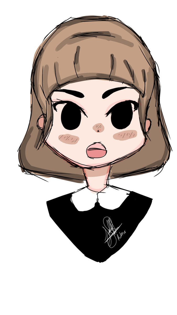 7_alma7's tweet photo. Holaa a qui con otro dibujo esta vez es dijital :3👁️👄👁️♥️ 
#dibujo #kawuai #dijital #digitalart  #digital #chocas #niñas https://t.co/Fc6EVpDZkv