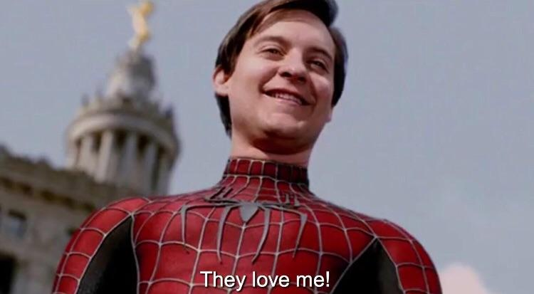 ApollosMission's tweet photo. @SpiderManMovie "You're not Peter Parker" https://t.co/AT7VRC7acR
