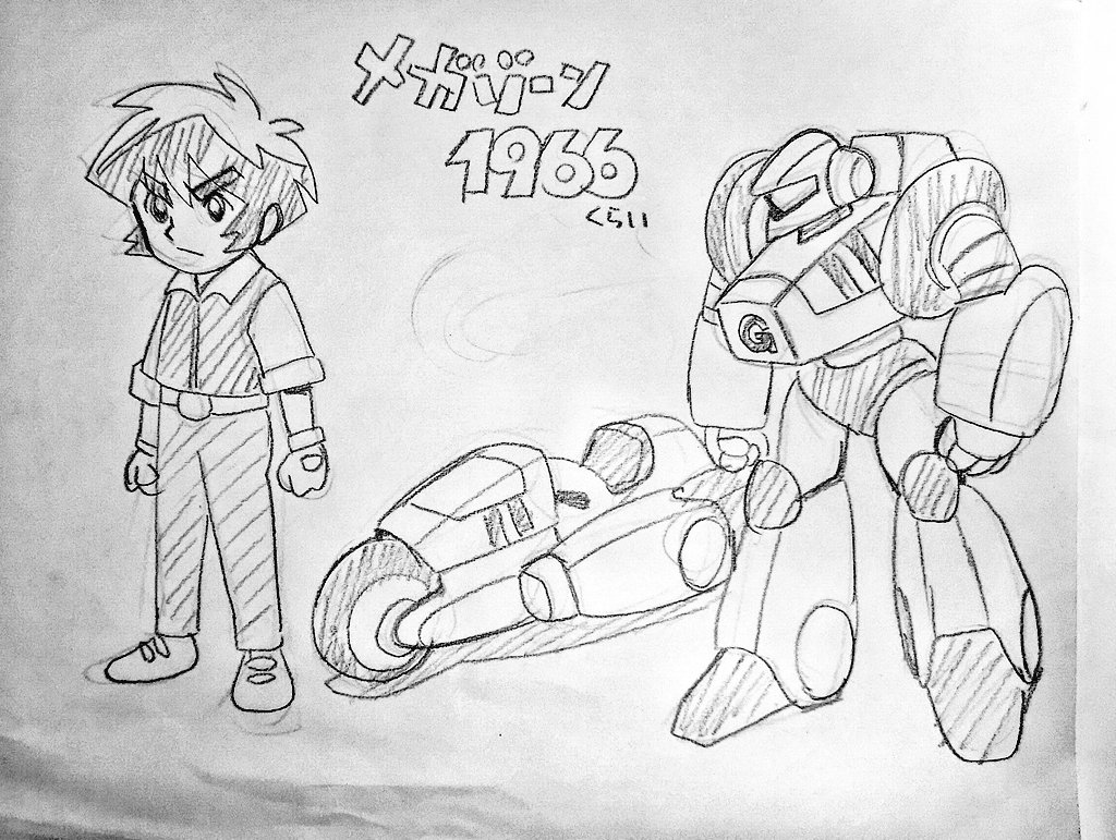 バカなの描いてたのが出てきた。 