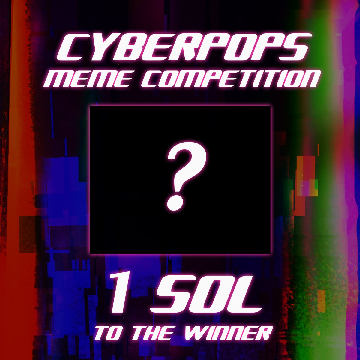 KriptoKrazed's tweet photo. CyberPops Meme Challenge!

We're giving away 1 SOL and a Cyberpop to the best meme! Just "Quote Tweet" with your Meme!

🔥https://t.co/WblitDZMJ4
Winner: 11/21

#cyberpops #kriptokrazed #NFTs #NFTCommunity #NFTdrop #NFTartists #SolanaAirdrop #SOL #Solana #nftart #NFT #crypto #nft https://t.co/4Tc3R4Ad0N
