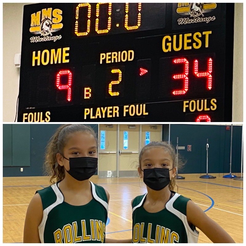 michaellrich1's tweet photo. Those 6th grade girls from Rolling Hills keep on rolling as they defeat Moreland and remain undefeated at 9-0. #wbb #girlsbasketball #rollinwiththerichs ⁦@RTwins2010⁩ ⁦@LisaRich1032⁩ https://t.co/kIH5h05xJN