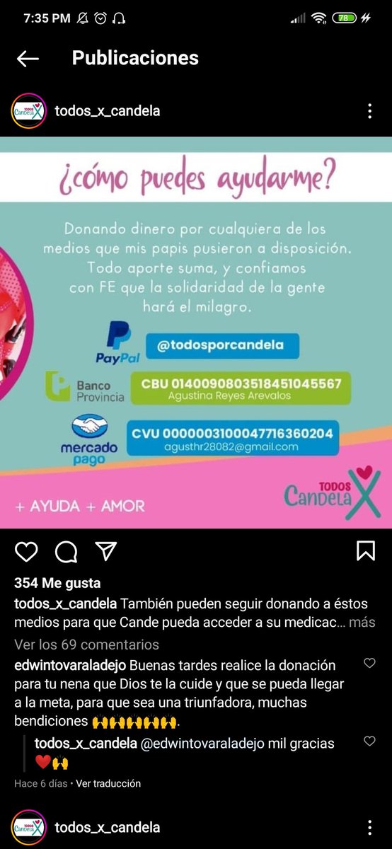 SoleilShappy29's tweet photo. #MovimientoArmy #ARMYs
🇦🇷Una mami argentina de necesita de la ayuda del #FandomArmy para lograr compartir con las personas el caso de su pequeña #Todosporcandela quién tiene 95dias para juntar el ingreso, adjunto evidencias. https://t.co/AXs0WADgLt