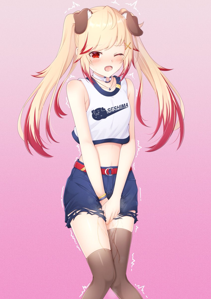 おしっこ我慢できずにおもらししちゃった世界線のssm 