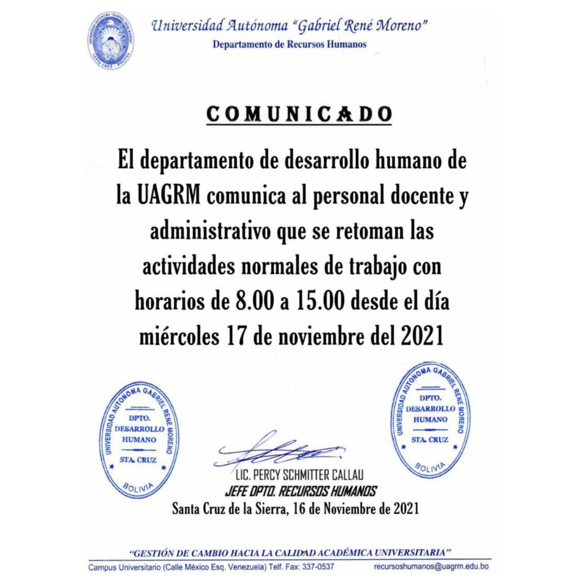 UAGRM tweet media