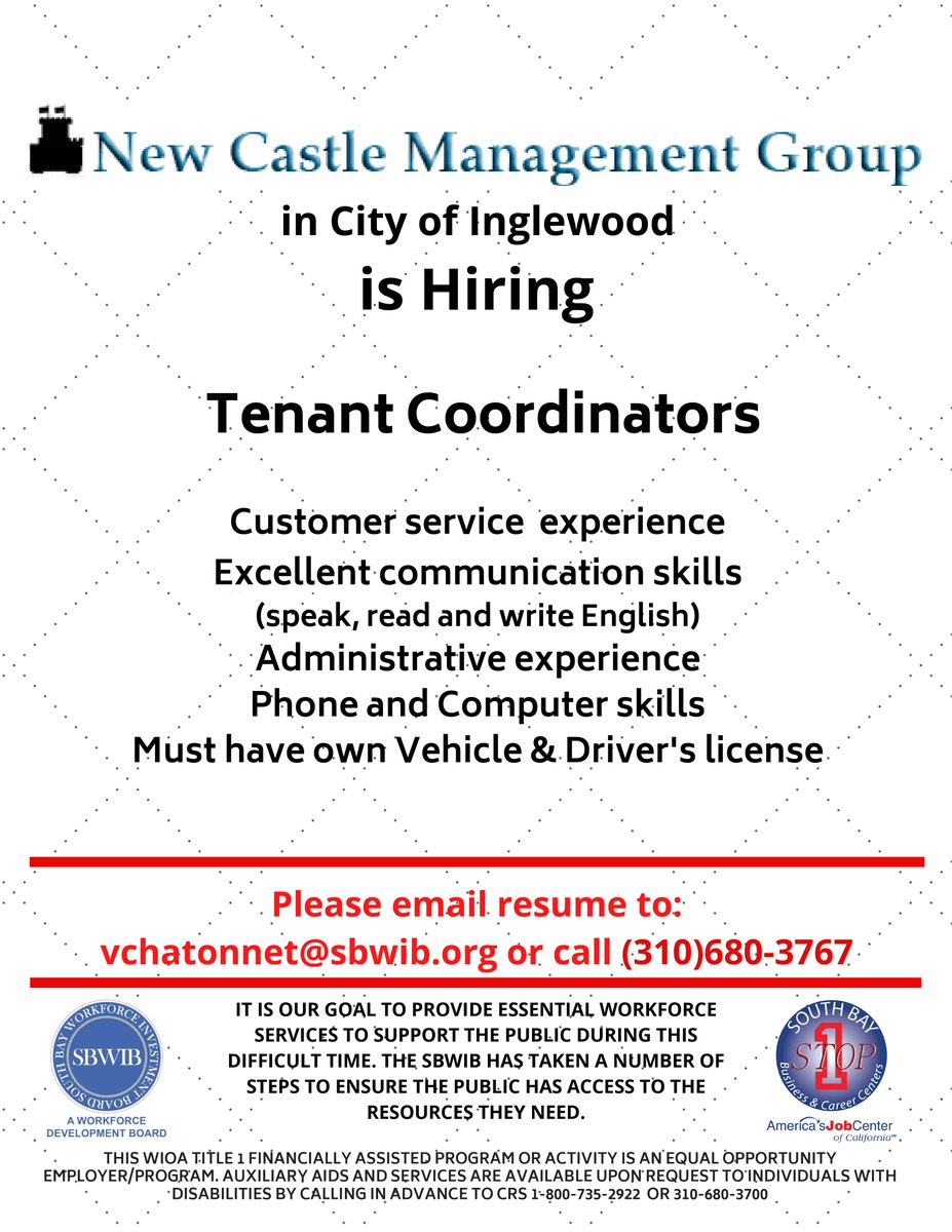 South Bay Jobs tweet media