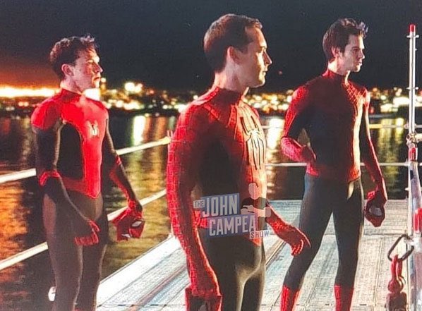 Designs324's tweet photo. @SpiderManMovie @oldsephisgone This photo with the scaffolding https://t.co/p4EWNc4i3w