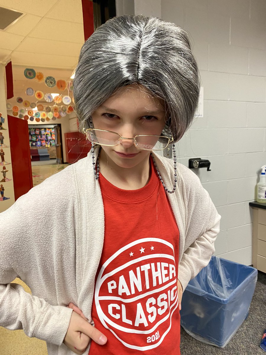 HTmusicroom's tweet photo. @HTPrimary - Isn’t she just the scariest teacher you’ve ever seen??  Meet Ms. Ebenezer- she’s a grumpy pants!
“Humbug!”  is coming soon to the Westonka PAC on December 3rd &amp; 4th.   @ArtsWestonka #sneakpeak #operettatime #wemakemusic https://t.co/8jhyMlpFMV